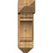 Ekena Millwork Olympic Arts and Crafts Rough Sawn Bracket w/ Offset Brace, Western Red Cedar, 8"W x 22"D x 26"H BKT0806X22X26OLY03RWR - alternate 3